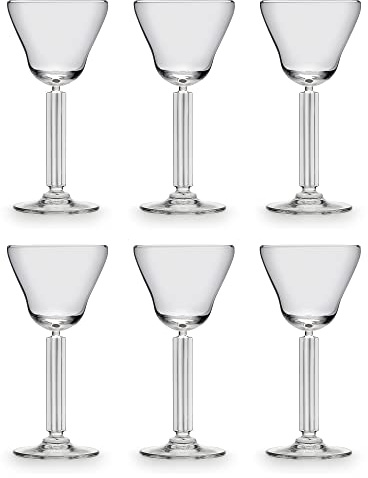 Libbey Modern America Martini Cocktail Glass - 190 ml / 19 cl - Pack of 6 - Dishwasher Safe - Perfect for a Cocktail Party at Home