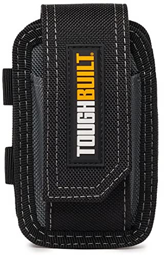 ToughBuilt - Smart Phone Pouch with Pencil Pockets - Compatible with Most Tool Belts, Heavy Duty Construction - (TB-33C-UK)