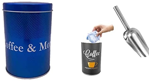 James Premium Kaffeedose für 1kg Kaffeebohnen (luftdichter Kaffeebohnen-Behälter mit Kaffee-Schaufel, Aromadose Vorratsdose zur Aufbewahrung