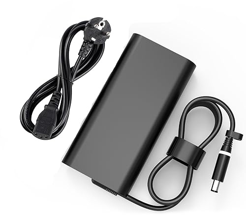 330W 19.5V 16.92A Slim GaN AC Ladegerät für Dell Alienwar X51 X17 R1 R2 M17 R3 R4 M18x R1 R2 R3 Area-51m R1 R2 P45E P48E P38E ADP-330AB D DA330PM111 DA330PM190 LA330PM190 Laptop Netzkabel