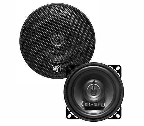Hifonics VX42-10cm (4) 2-Wege Koaxial-Auto-Lautsprecher | 1 Paar | EInbau-Lautsprecher für Car-HiFi Fans