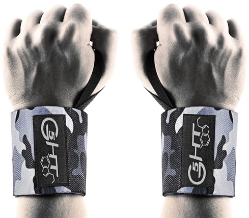 G5 HT SPORT Professionelle Fitness-Bandagen | Damen & Herren | Handgelenkbandagen für das Fitnessstudio | Bodybuilding Powerlifting Crossfit, Calistenics, Heben große Gewichte Wrist Wraps
