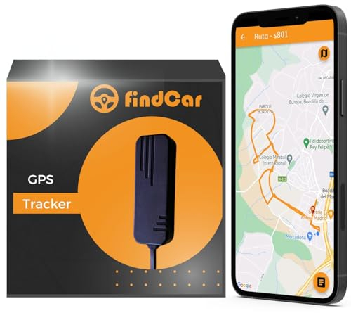 findCar Tracker | Tracker per Auto | Localizzatore GPS per Auto, Camion, moto e altri veicoli | Collegamento diretto alla batteria (9-95 V) | Posizione in tempo reale | Facile installazione