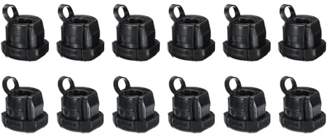 sourcing map 12pcs 4.5-5.5mm Strain Relief Cord Connector Cable Bushing Boot Sleeve for Electric Cable Cord Insulation Protection