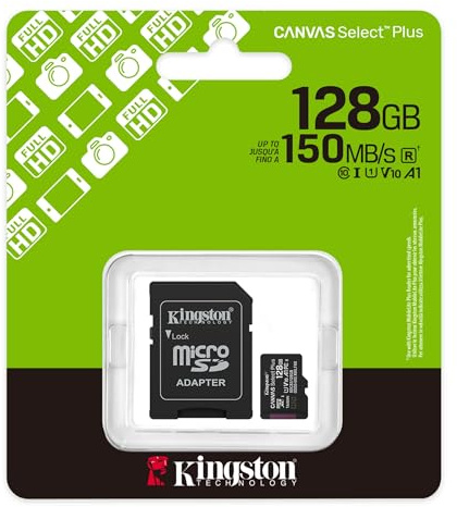 Micro SD Karte Speicherkarte 32GB 64GB 128GB 256GB 512GB Class 10 UHS-I MicroSDXC Memory Card A1 UHS-I U1 Speicher für Kameras Handy Tablets Android Smartphones 4k Drohne (128GB - (100 MB/S))
