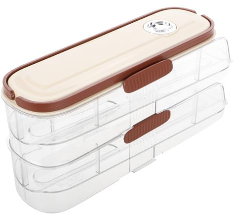 DIYEAH Cartón De Huevos Dispensador Lateral Para Refrigerador Organizador De Huevos Mostrador Huevera De Mostrador