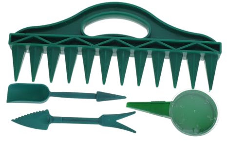 UPKOCH 1 Set Di Strumenti Per La Semina Distanziatore Da Giardino - Aiuto Per La Piantagione In Vaschette - Strumento Per La Piantagione In - Accessori Per La Piantagione Da