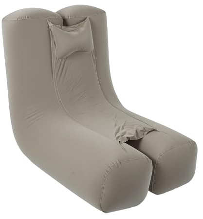 Cryfokt Canapé Gonflable, Canapé Gonflable Multifonctionnel Et Pliable avec Base Stable, Fauteuil Confortable Et Moelleux pour La Maison Et L'ExtéRieur