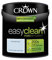 2.5L CROWN Easy Clean MATT Emulsion Multi Surface Paint That can be Used on Walls, Ceilings, Wood and Metal. Stain & Scrub Resistant Formula – Moonlight Bay
