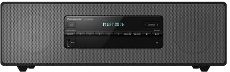 Panasonic SC-DM504EG-K Micro HiFi in schwarz (40 Watt RMS, Digital DAB+, CD, UKW, Bluetooth, USB, AUX)
