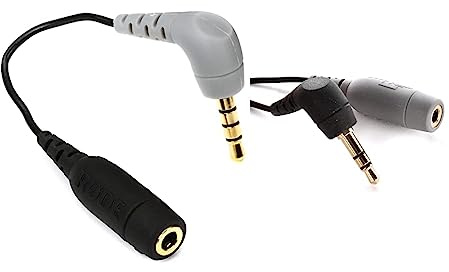 RØDE SC4 3.5mm TRS to TRRS Adaptor & SC3 3.5mm TRRS to TRS Adaptor