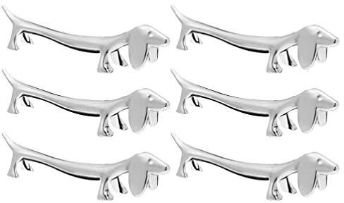 UPKOCH Lot De 6 Porte- en Alliage De Zinc pour Chiots Organiseur De Couverts Facile À Concevoir