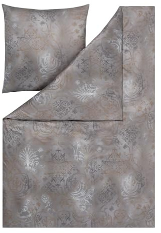 ESTELLA Mako Interlock Jersey Bettwäsche Gregorio grau