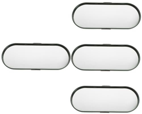 4-teiliges Spiegeltablett, Monomer-Spiegel-Dekoration, Tischspiegel, , Schminktisch, Vintage-Dekor for Zuhause, Hausdekorationen for Zuhause, Schmuck-Organizer, Tablett, Schmuckstücke, Aluminium-Zubeh