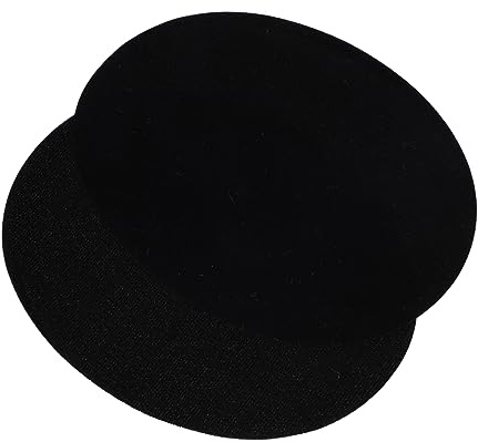 Anneome Elegante Bequeme Aufbügler Für Kleidung Robuster Anzug Ellbogen Knie Dekorative Patches Applikationen Einfaches Design Schwarz Paar