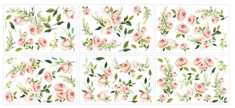 Moderne Einfache Wohnzimmer Pflanze Blumen Wohnzimmer Schlafzimmer Dekorative Wandtattoo Pvc Frühling Schlafzimmer Badezimmer Fensteraufkleber