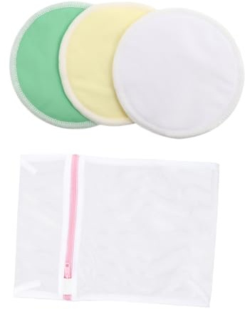 SWOOMEY 4pezzi Coppette Assorbilatte Riutilizzabili Strati Per Allattamento Anti-galattorrea Flessibili e Sicure Cuscinetti Assorbilatte Sversamento