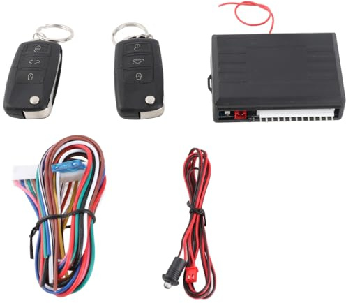 Car Keyless Entry System with Remote Central Locking Kit for Remote Controller Key Power and Antitheft Flashing Alert