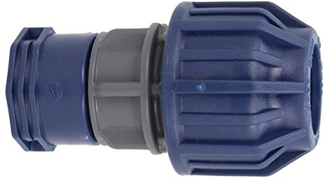MDPE Water Pipe Compression Fitting 20MM X 15MM Conversion Reducer Push FIT MDPE to Copper Coupling