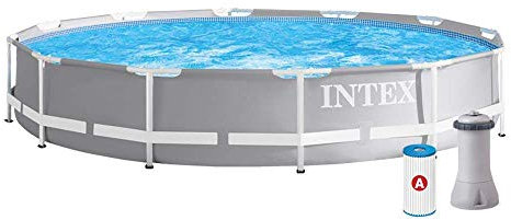 Intex 26712BS 3.66m x 76cm Prism Frame Premium Pool Set (Includes Filter Pump)