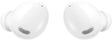 SAMSUNG Galaxy Buds Pro, cuffie wireless Earbuds, batteria di lunga durata, 3 microfoni, Sound by AKG, altoparlante a 2 vie incluso Araree Clear Cover, Phantom White (versione tedesca)