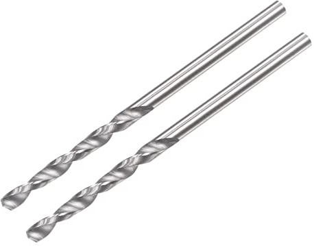 sourcing map 2 Stück VHM Bohrer Spiralbohrer Hochleistungsbohrer Ultrahart 2mm C2/K20