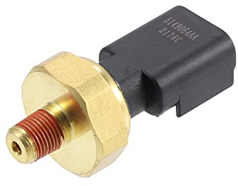 X AUTOHAUX Engine Oil Pressure Sensor Switch for Jeep Grand Cherokee 2002 | ABS + Aluminum, Black Gold Tone, Oil pressure sensor switch, 5149064AA