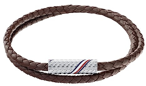 Tommy Hilfiger Jewelry Kordelarmband für Herren aus Leder Braun - 2790468