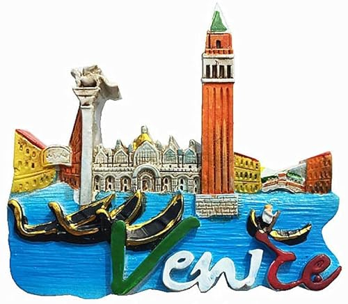 Kühlschrankmagnete, Kühlschrankaufkleber, Venedig Italien, 3D-Kühlschrankmagnet, Reise-Souvenir, Geschenk, Heim- und Küchendekoration, magnetischer Aufkleber, Venedig-Kühlschrankmagnet-Kollektion