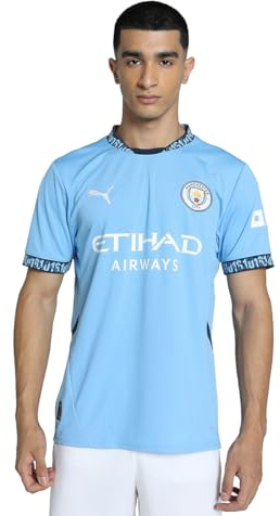 PUMA Manchester City Heimtrikot 2024/25 Saison - Replica - Herren - Team Hellblau