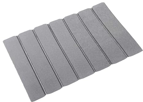 Tapis de bain en pierre - Tapis de bain en pierre de douche antidérapant - Tapis de sol alternatif à séchage rapide pour salle de bain, cuisine, baignoire et toilettes