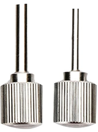Sharplace 2X Piping Nozzles Whipped Cream Dispenser Injector Tips 0.2cm 0.5cm Cream Whipper Nozzle for Baking Puff Dessert Decorating