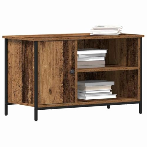 vidaXL TV-Schränk 80 x 40 x 50 cm Altholz Holzwerkstoff | Genug Platz, um alles schön zu verstauen, Hergestellt aus starkem, hochwertigem Eichenholz,
