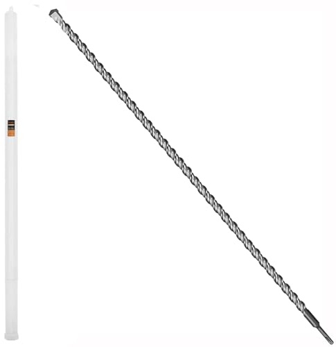 Keewaki SDS Plus Rotary Hammer Drill Bit 32mm x 1000mm Concrete Masonry Drill Bits for Brick, Cement & Stone - Durable Alloy Tip, Fast Drilling