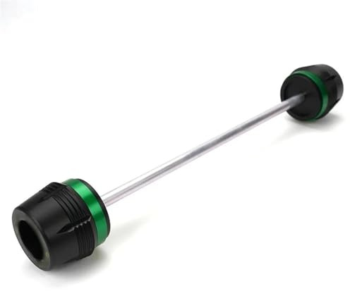 Sturzpads Für Vorderachse Und Gabel Von Für Kawasaki Z900 Z750 Z650 Z800 Z1000 Z900RS Für Versys 650 Für Ninja 1000 ZX6R(Green1)