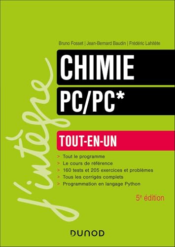 Chimie Tout-en-un PC/PC* - 5e éd.