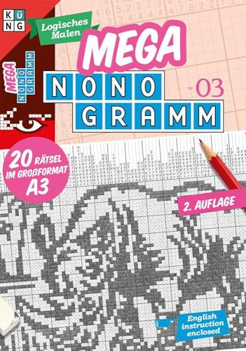 Mega-Nonogramm 03 (Mega Nonogramm Mappe): limitierte Auflage