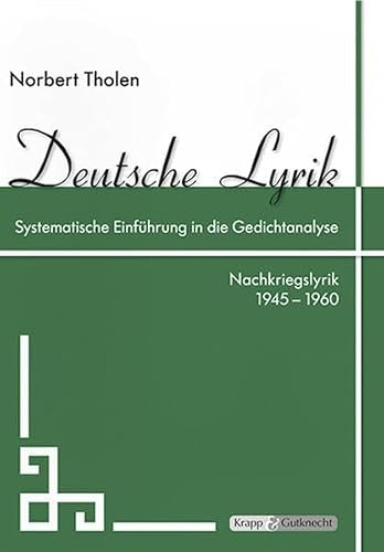 Deutsche Lyrik 1945–1960 – Nachkriegslyrik – Lehrerheft: Unterrichtsmaterialien, Kopiervorlagen, Analyse, Heft (Balladen und Lyrik: Materialien für den handlungsorientierten Unterricht)