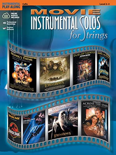 MOVIE INSTRUMENTAL SOLOS CELLO +CD: Cello (incl. CD)