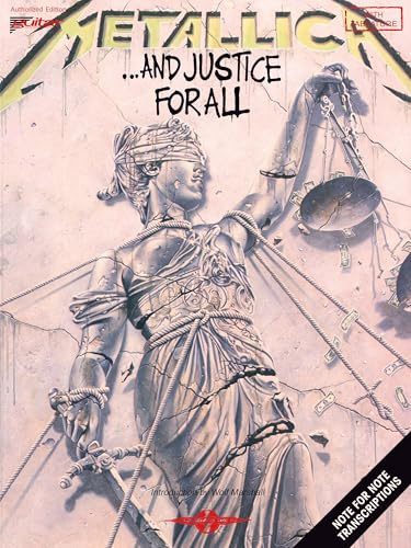 Metallica – ...And Justice for All | Guitar Tablature Songbook with Authentic Transcriptions | Play It Like It Is Sheet Music for Electric Guitar | Includes 9 Classic Metal Tracks