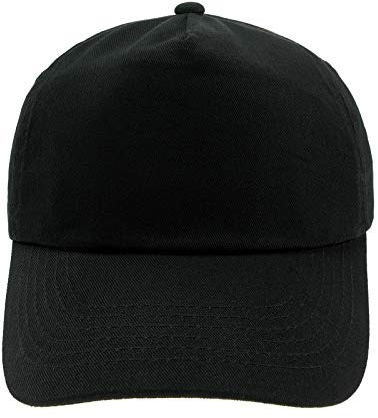 4sold Junior 100% Baumwolle 5 Panel Cap Unisex Jungen Mädchen Mütze Baseball Cap Hut Kinder Kappe Snapback Baseballcap Kappe Einfarbig Sonnenschutz Sonnenhut Basecap Einstellbar Baseballkappe Kinder