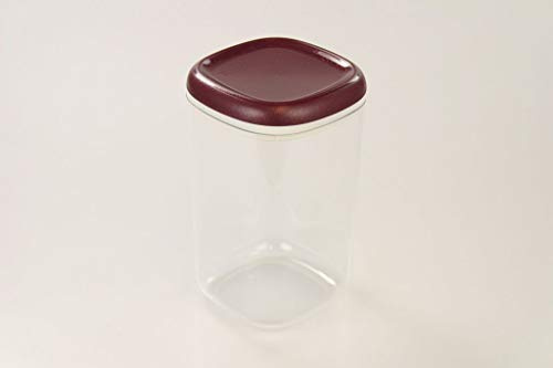 TUPPERWARE Clear Collection1,3 L Crystal bordeaux- transparent Vorratsdose Dose