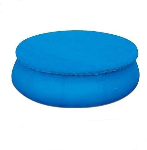 Luckystar4you Swimming Pool Cover Round Pool Ground Cloth Dustpoof Rainproof Cover for Round Above Ground Swimming Pools - Easy Set Up, Anti-dust, Rainproof, Durable (6ft,8ft,10ft,13ft)
