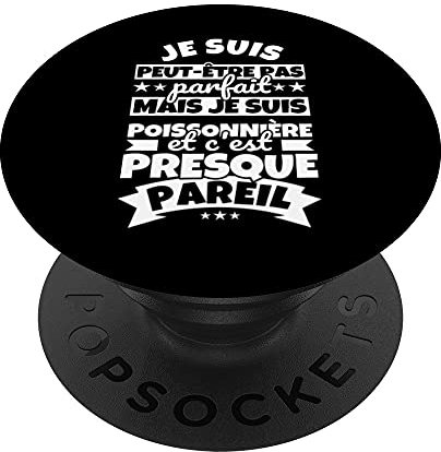 poissonnière drôle PopSockets PopGrip Interchangeable