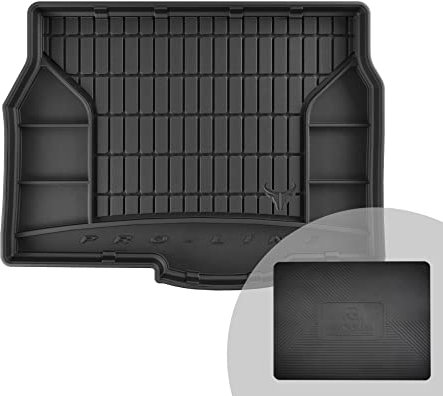 FROGUM ProLine 3D Gummimatte Exklusive Auto Kofferraummatte Kofferraumwanne für Opel Astra H 2004-2014 | Bequemer Organiser | Die höchsten Kanten