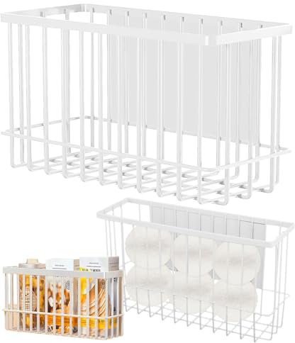 Buyyyit Magnetic Basket Fridge Lint Bin Dryer Ball Holder Laundry Room Organization Home Storage for Class Office School