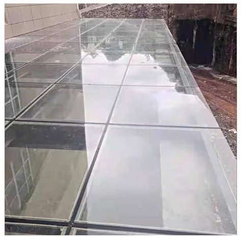 ZLRBN Placas Policarbonato, Paneles de Techo Transparentes con Protección UV, Placa Policarbonato Transparente, para Tablero de Resistencia del Techo del Porche al Aire Libre (0.8x1m/2.6x3.3ft)