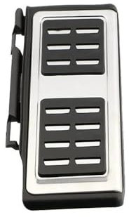 Auto Bremspedal Für V&W Für Jetta 7 MK7 2018 2019 2020 2021Auto Pedale Edelstahl AT MT Gas Bremse Fußstütze Pedal Schutz Abdeckung(1pcs Rest)