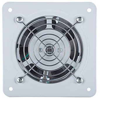 Ventola di Ventilazione da 25w da 4 Pollici da Cucina Aria Ventilazione Ventilazione Ventilatore a Parete a Parete Ventilatore Ventilatore Montato con Rete Protettiva e Ventola di Ventilazione della