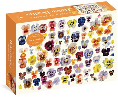 A Field of Pansies 1,000-Piece Puzzle